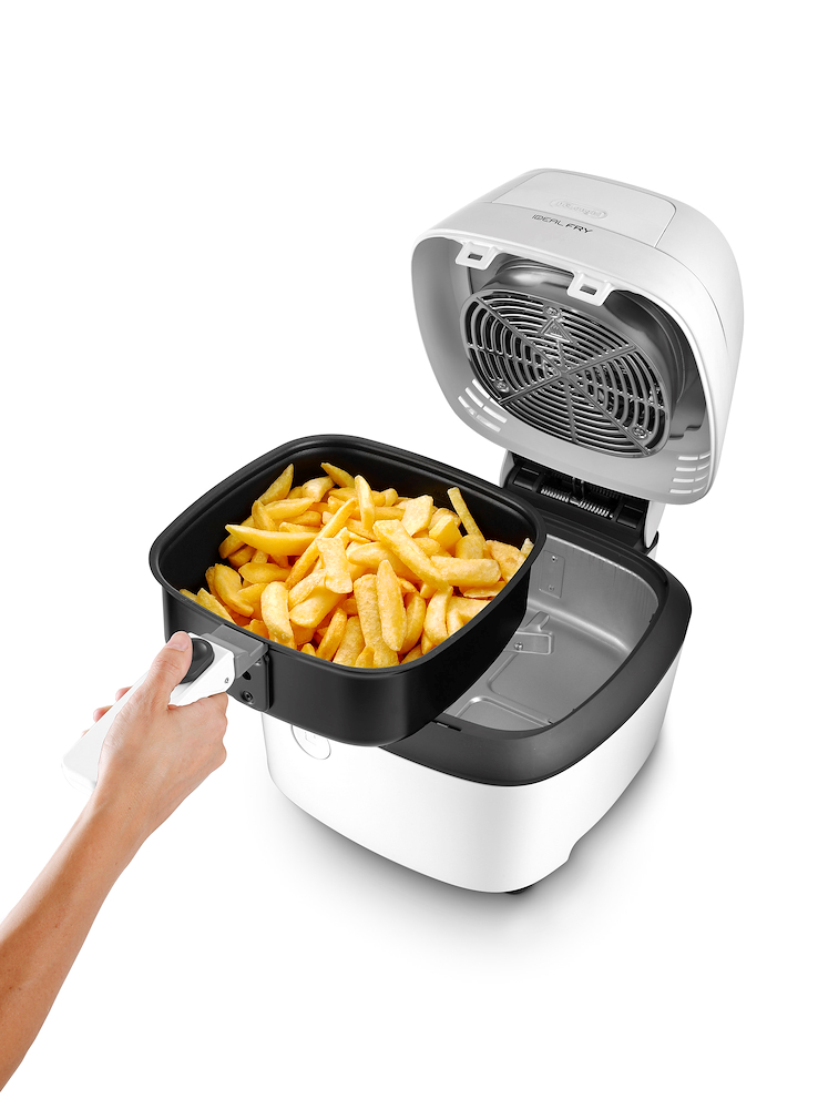 DE LONGHI FH2101W - De'Longhi IdealFry Friggitrice ad aria FH2101W
