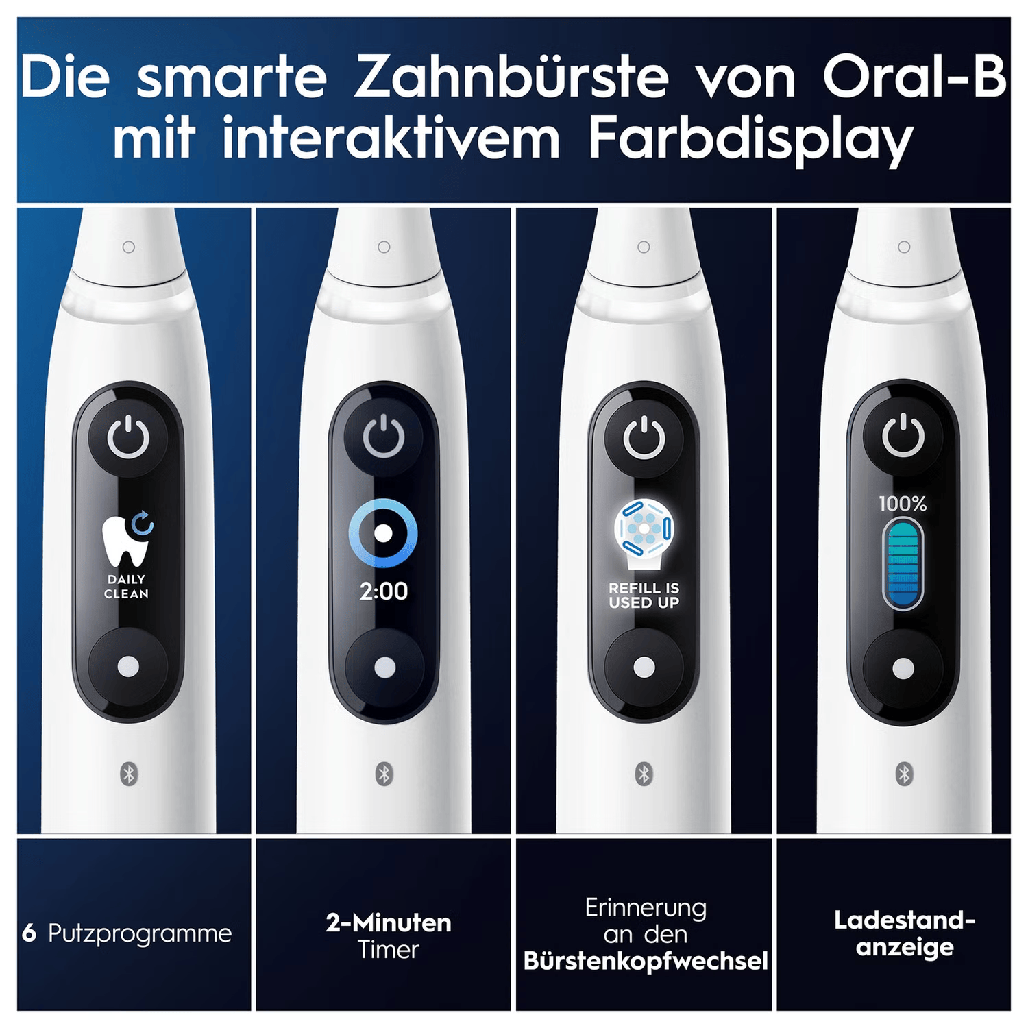 ORAL-B AA34397 - Oral-B iO Series 8N Elektrische Zahnbürste Weiß