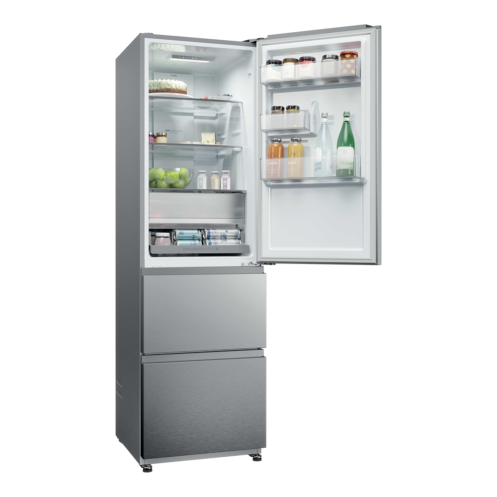 HAIER 34005934 - Frigorifero Combi 303LT Inox