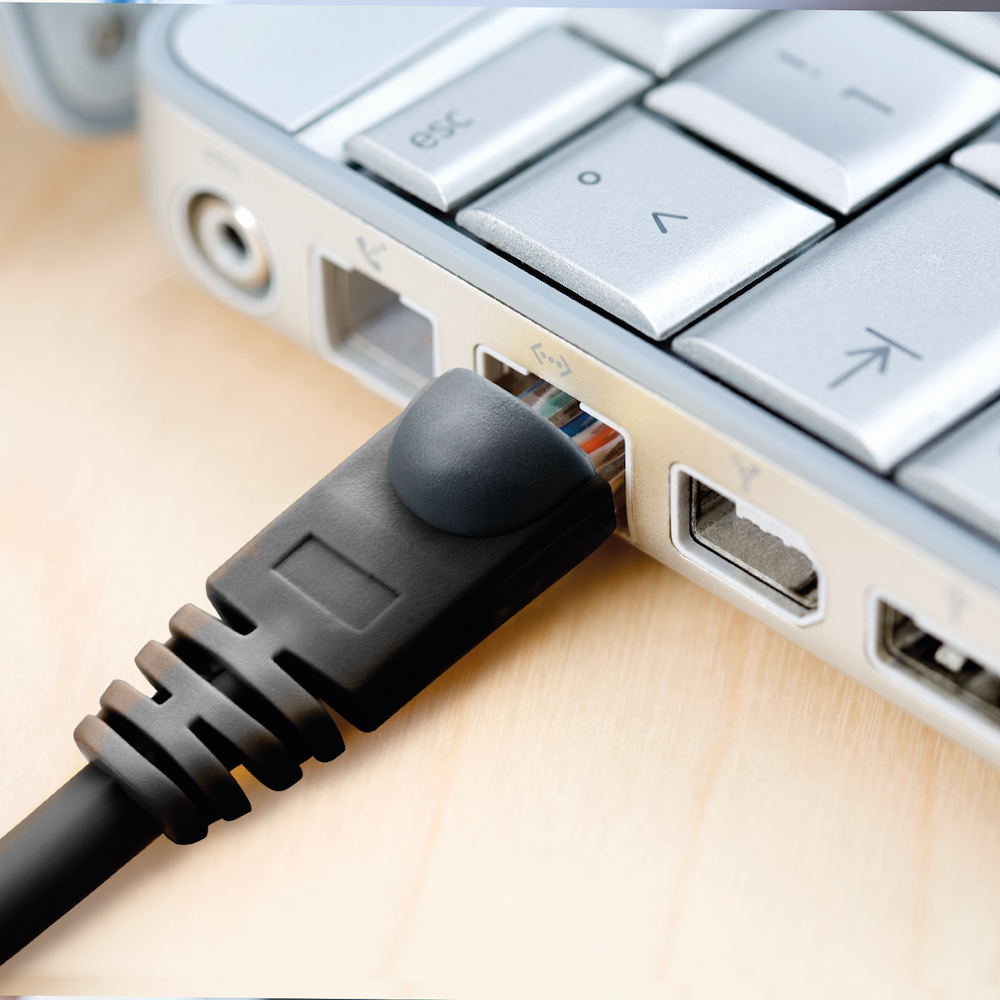 EKON ECITLAN830G - Netzwerk-Kabel UTP 3 Meter grau