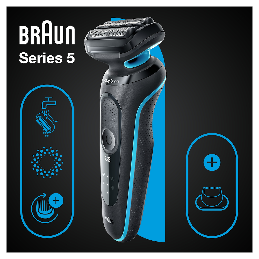 BRAUN 51M1200S - Rasoio Elettrico Uomo Braun Series 5