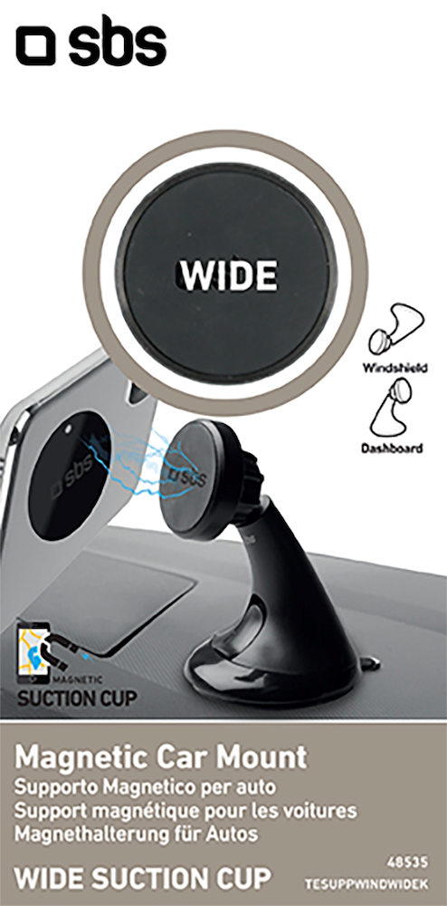 SBS TESUPPWINDWIDEK - Supporto magnetico per auto Wide