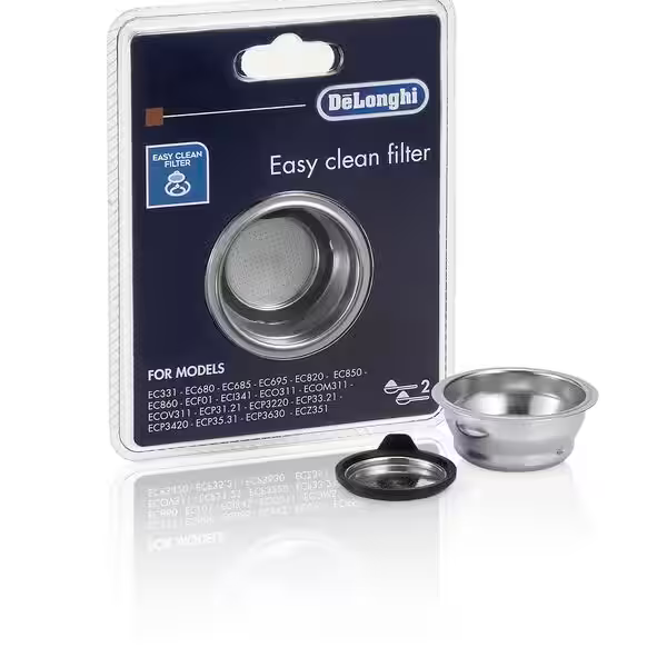 DE LONGHI 5513281001 - Filtro a due tazze De'Longhi per macchina espresso