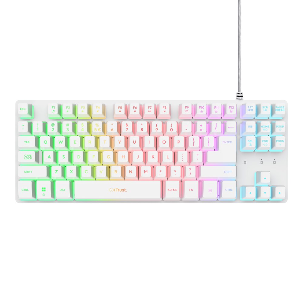 TRUST 25956 - Set gaming 2-in-1 bianco