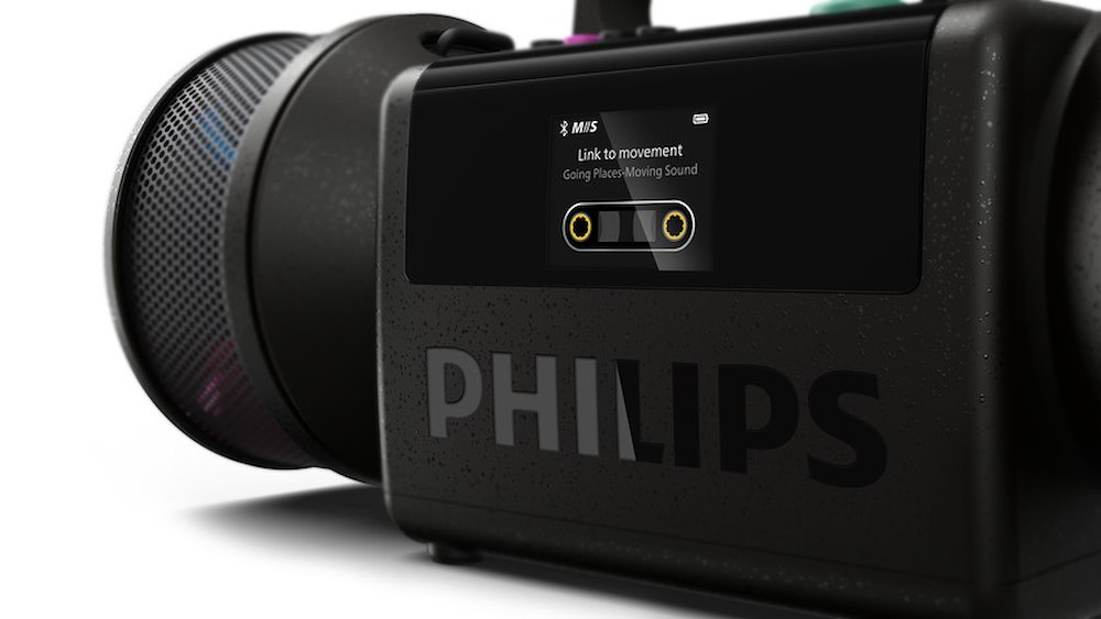 PHILIPS TAMS80B/00 - Tragbarer Lautsprecher IP67