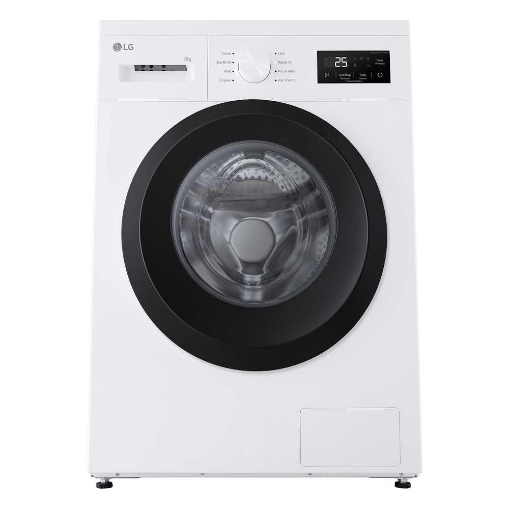 LG F4NA10S8NWK - Lavatrice slim 7kg Classe A