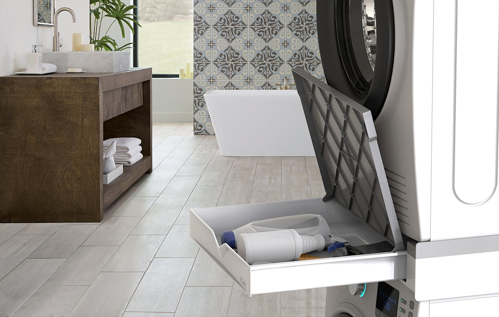 MELICONI 656123 - Überbau-Kit für Waschmaschine und Trockner