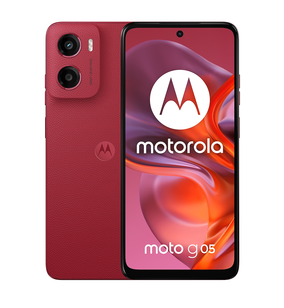 MOTOROLA MOTOG054256GBPLUMRED - Moto G05 Smartphone, 6,67" Display MOTOROLA MOTOG054256GBPLUMRED - Moto G05 Smartphone, 6,67" Display