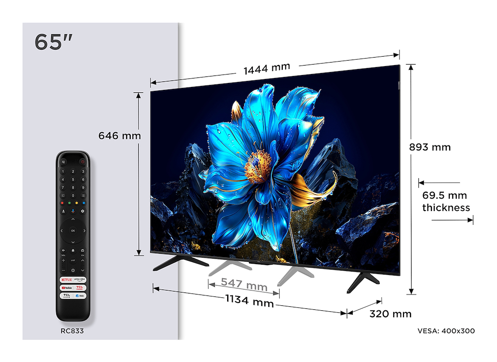 TCL 65P79K - 65 Zoll QLED 4K Smart TV