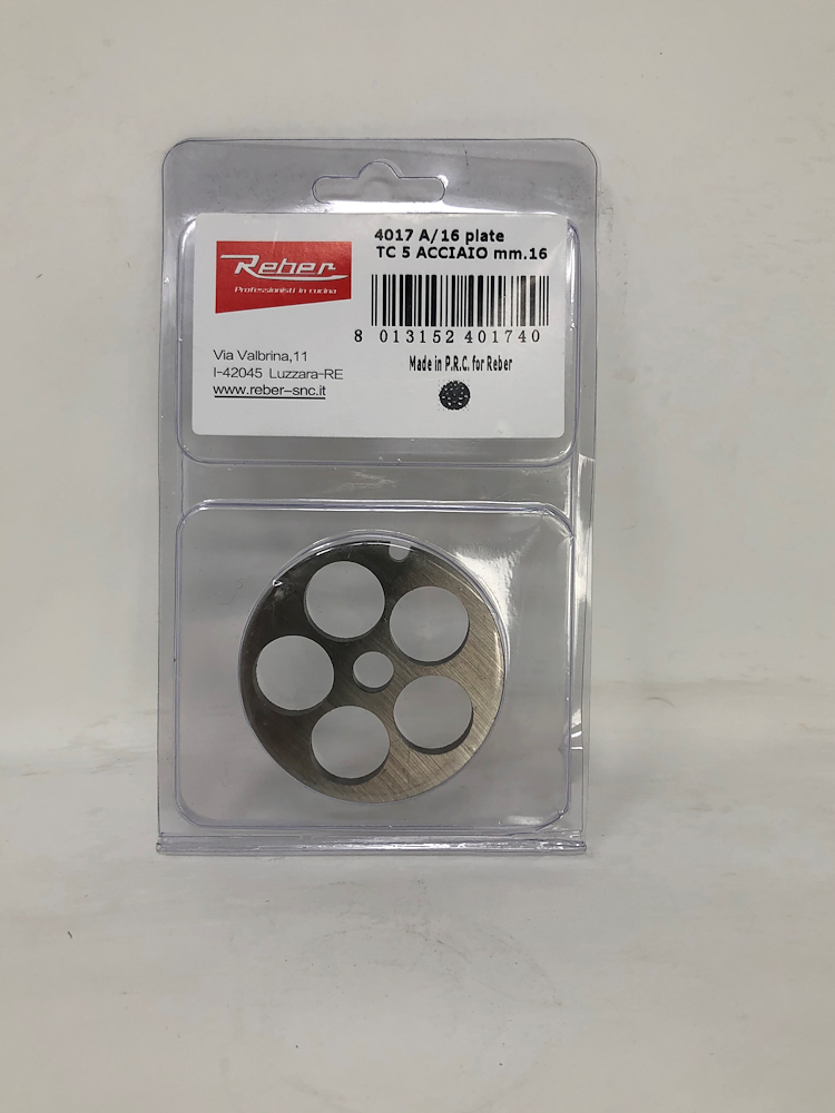 REBER 4017A16 - Piastra in acciaio TC5