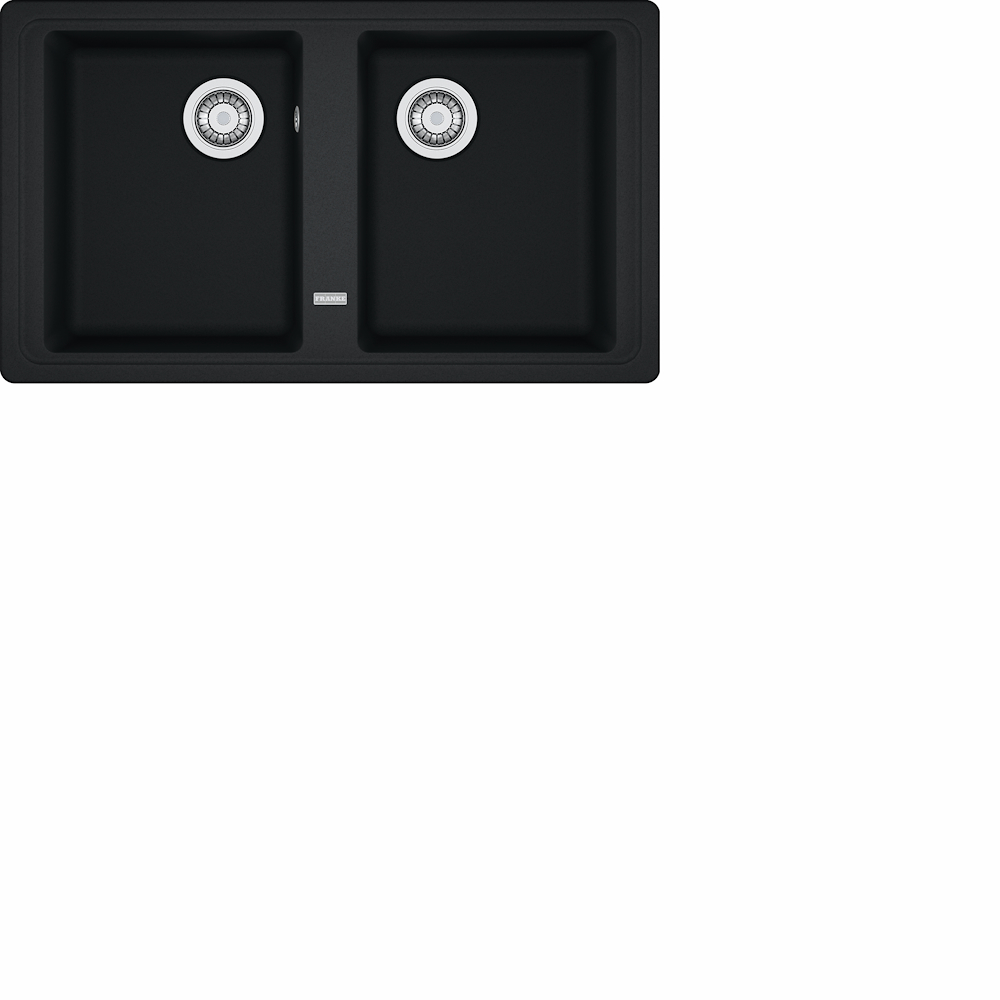 FRANKE BSG620NERO - 86cm Spüle aus Fragranit Schwarz