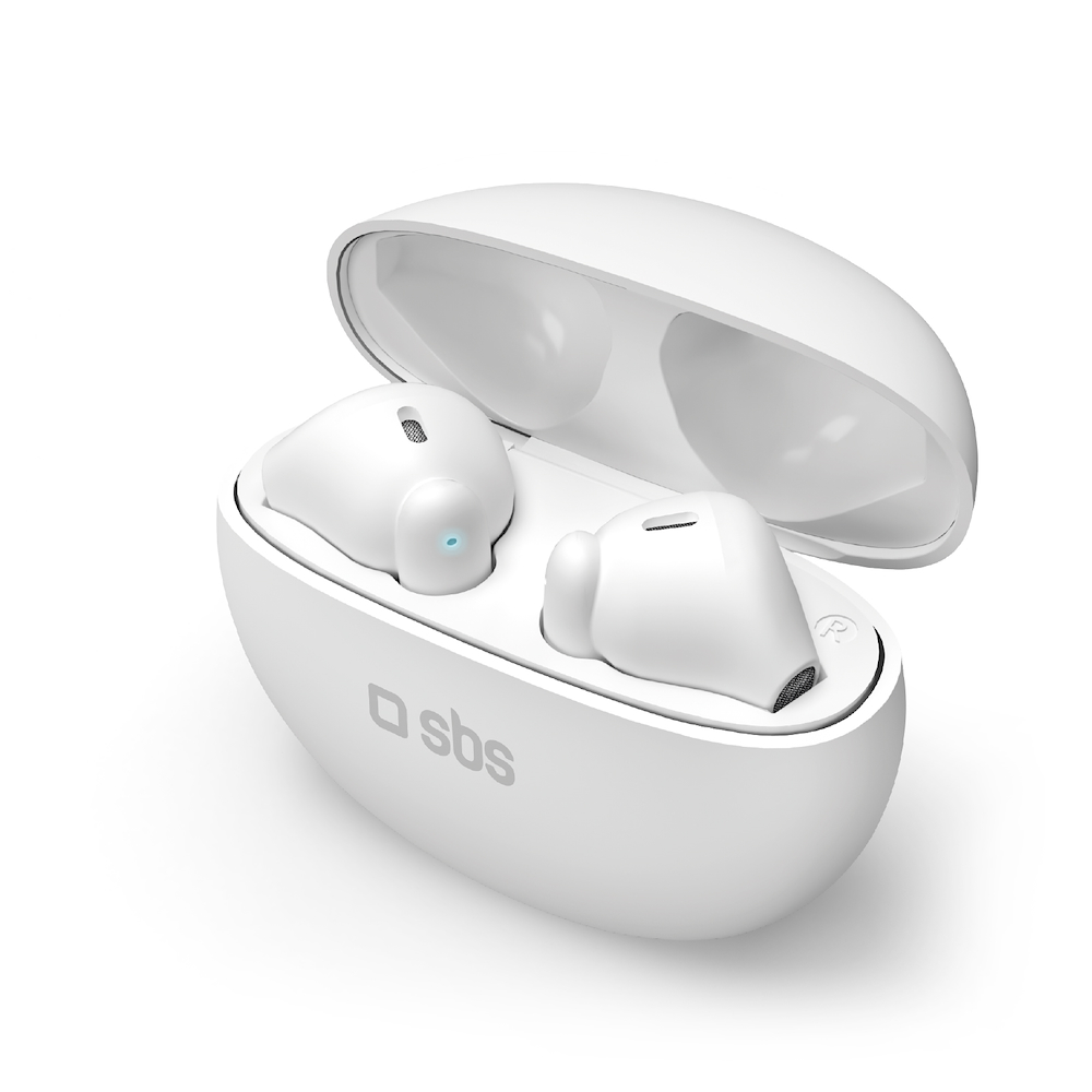 SBS TEEARPURDTWSBTW - Auricolari TWS Pure Drops Bianchi