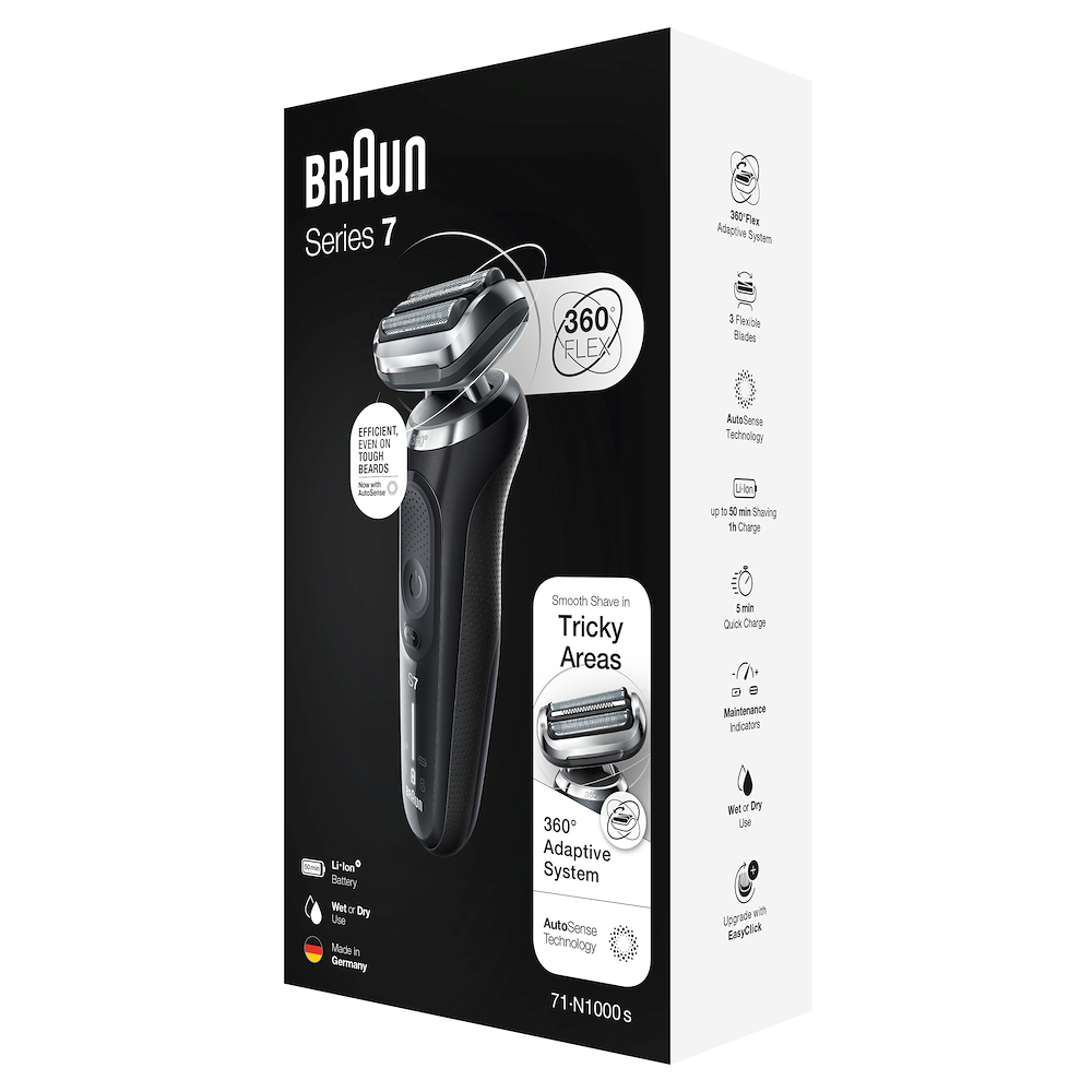 BRAUN 71N1000S - Rasoio elettrico Braun Series 7