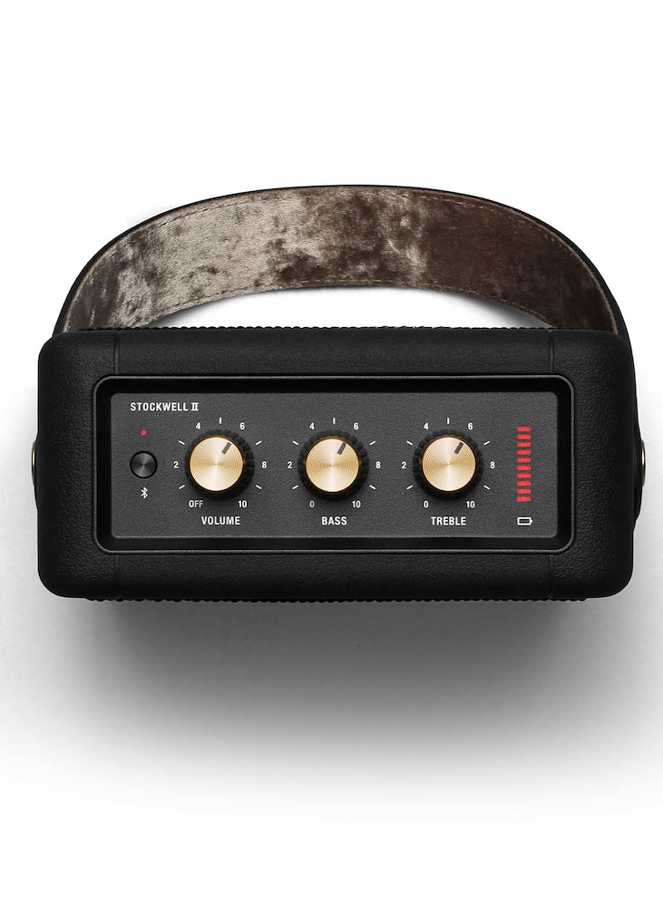 MARSHALL 1005544 - Marshall Stockwell II Bluetooth-Lautsprecher Schwarz/Messing