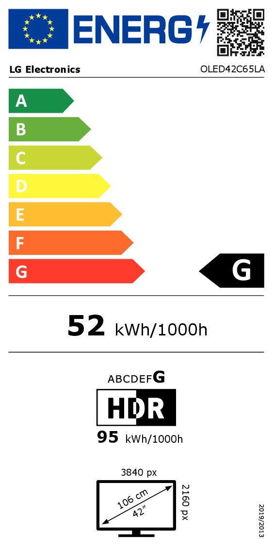 LG OLED42C65LA - TV OLED 42'' 4K Smart