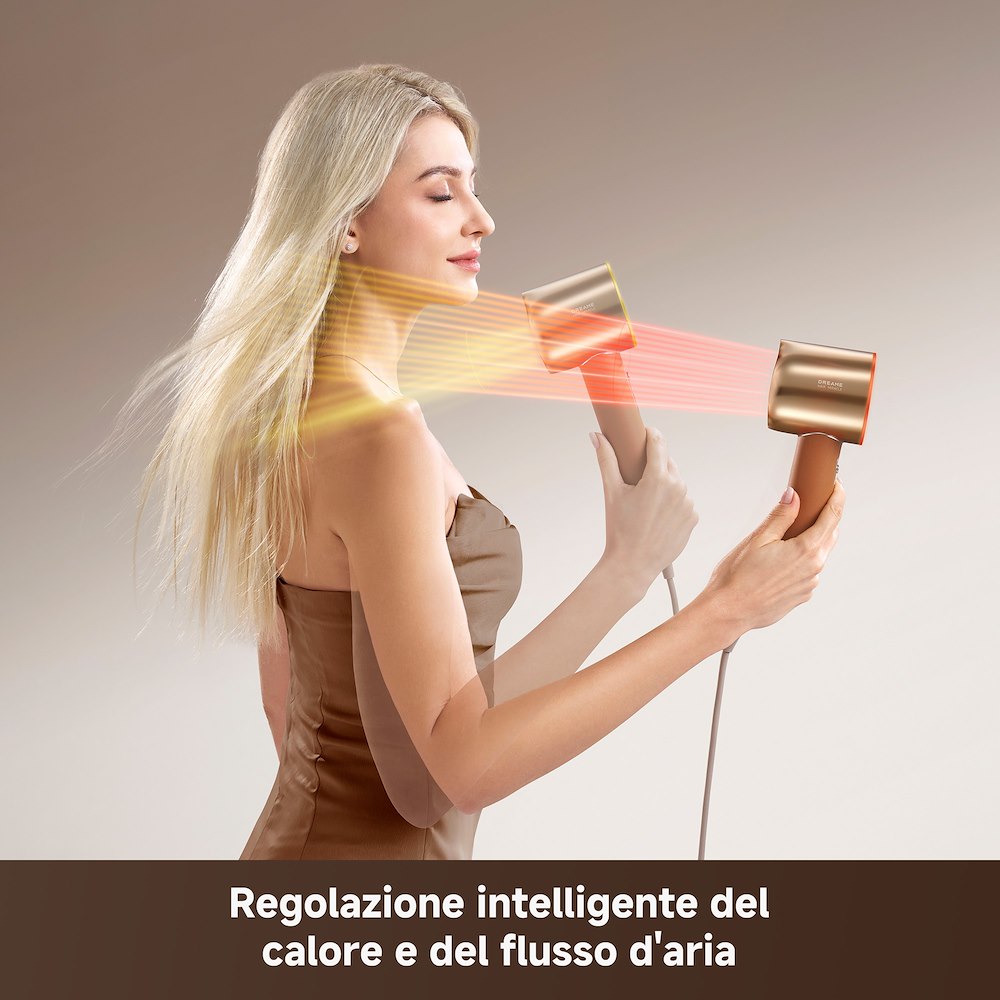DREAME DREMIRACLEPRO - Phon 1600W Capelli Oro