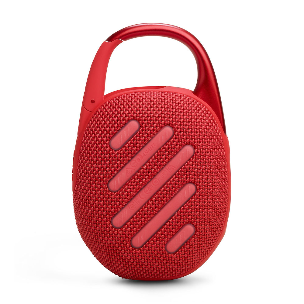 JBL JBLCLIP5RED - Clip 5 Tragbarer Bluetooth-Lautsprecher Rot JBL JBLCLIP5RED - Clip 5 Tragbarer Bluetooth-Lautsprecher Rot