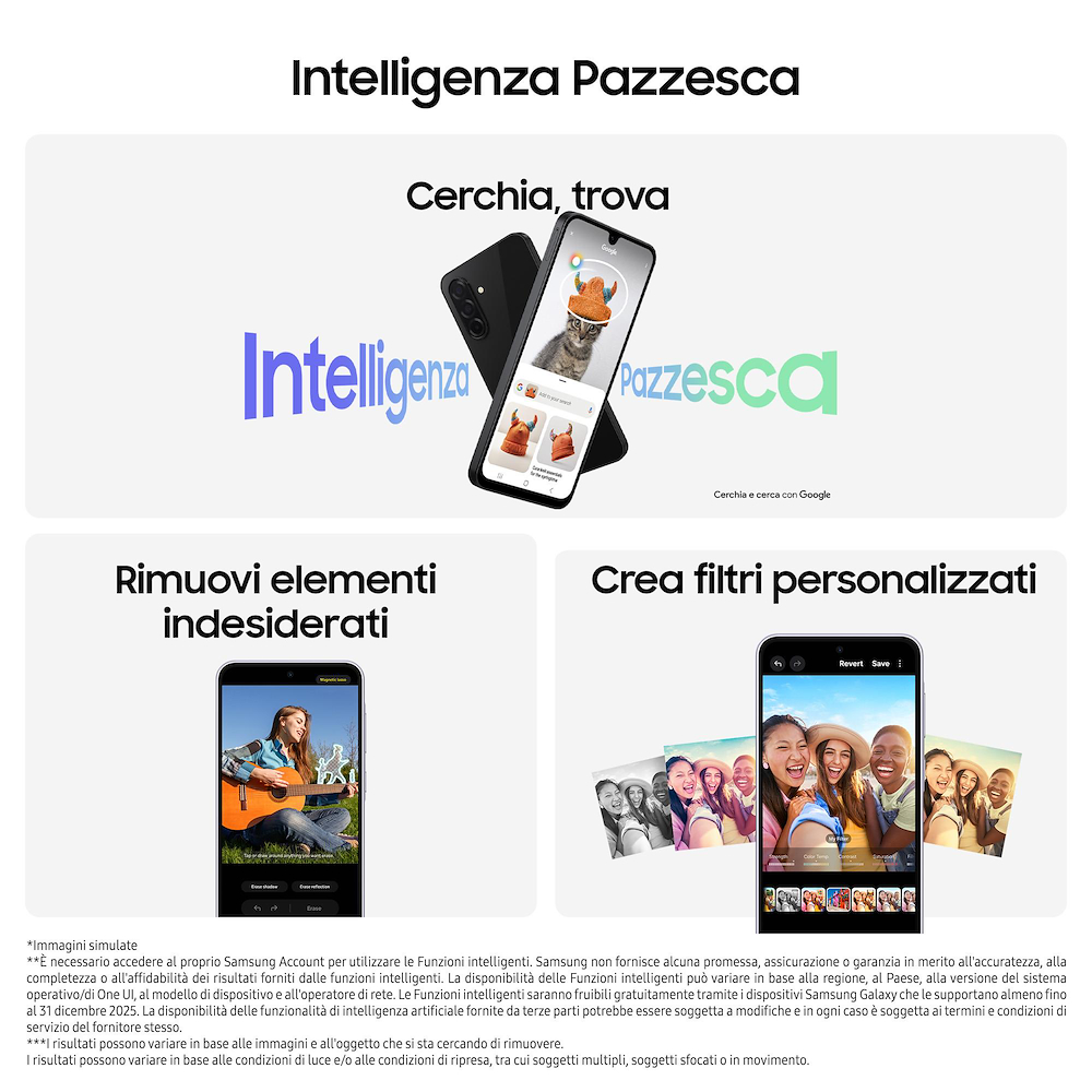 SAMSUNG SMA266BZKCEUE - Samsung Galaxy A26 5G 8+256GB Schwarz