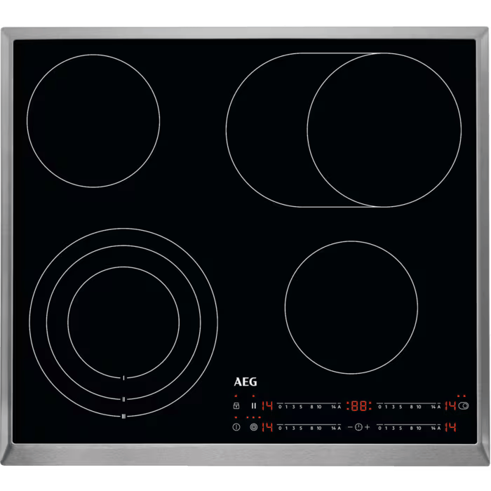 AEG HRB64479XB - Piano cottura in vetroceramica HRB64479XB