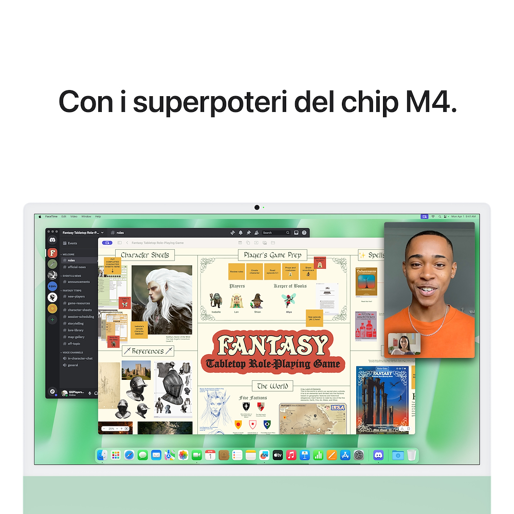 APPLE MWUE3TA - iMac 24" Retina 4.5K Verde