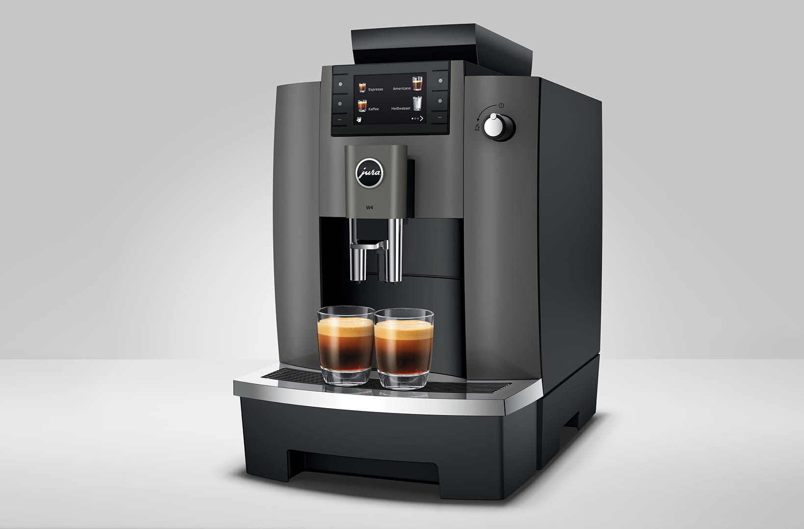 JURA W4DARKINOX - Macchina caffè automatica Dark Inox