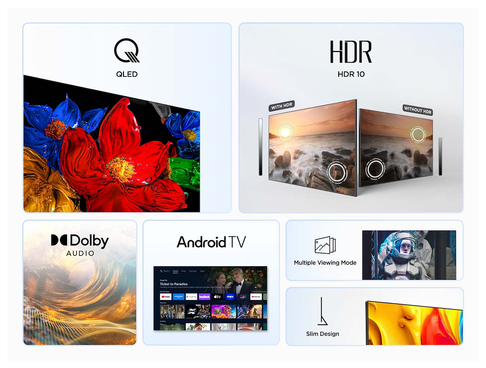 TCL 32S49K - QLED Smart TV 32 Zoll