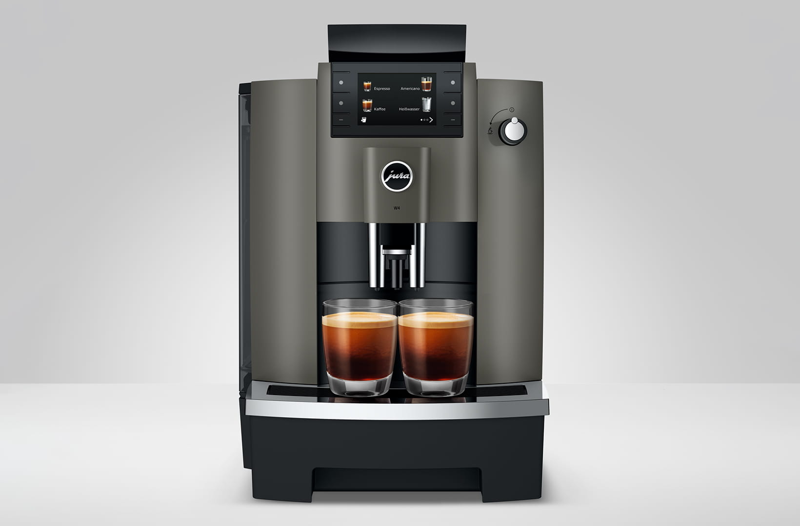 JURA W4DARKINOX - Macchina caffè automatica Dark Inox