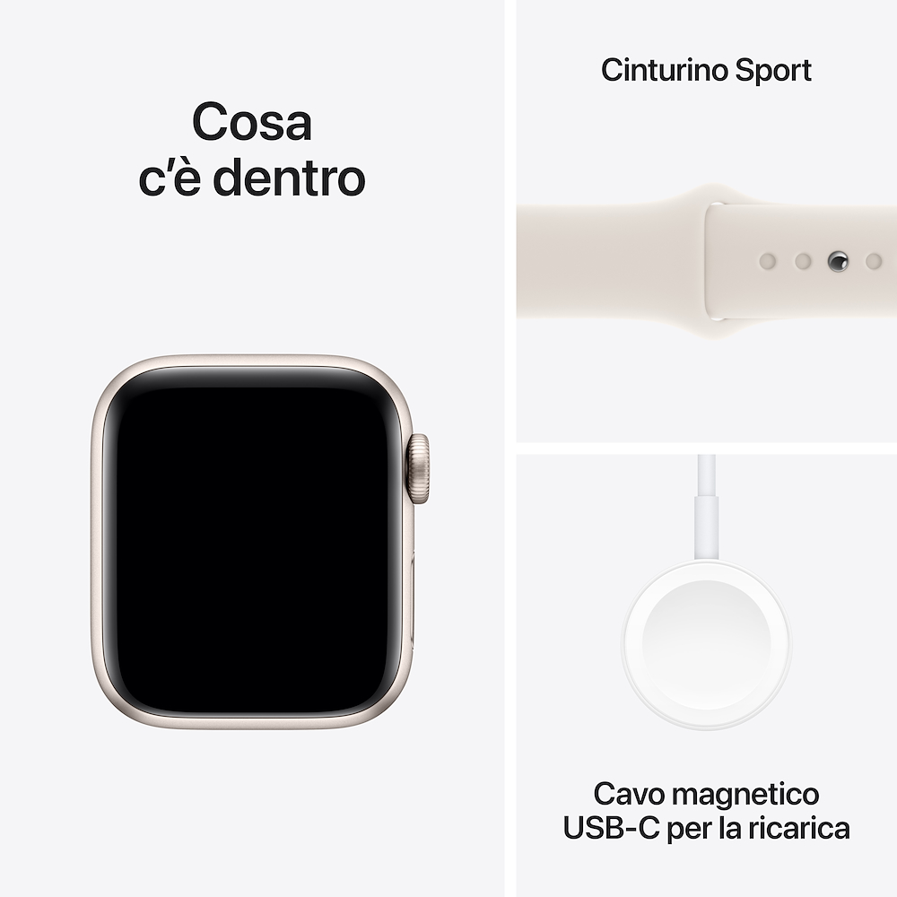 APPLE MXEG3QLA - Apple Watch SE GPS 40mm Galaxie