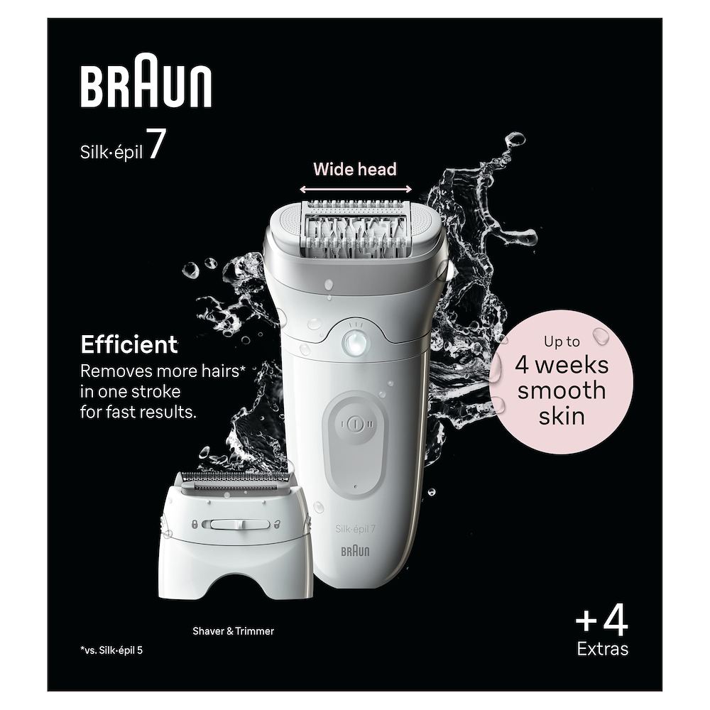 BRAUN SE7041 - Braun Silk-épil 7 Wet & Dry Epiliergerät