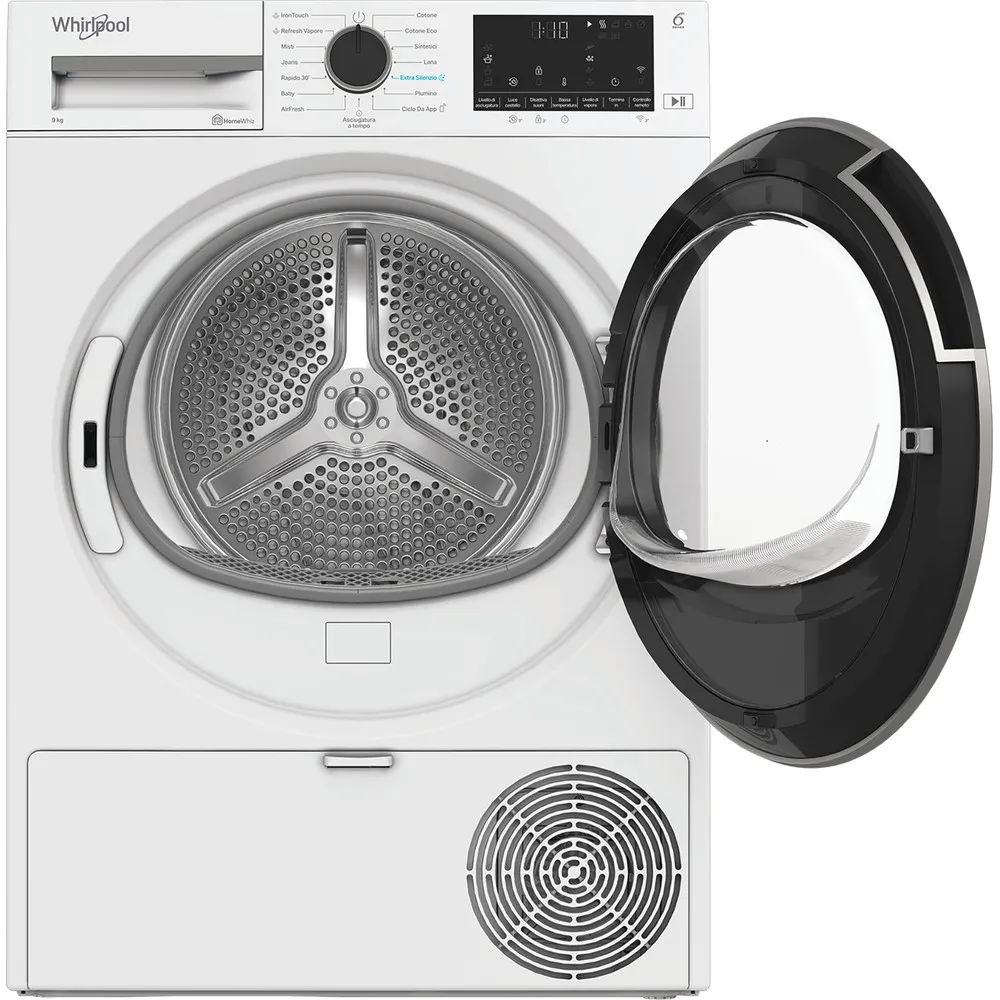 WHIRLPOOL CWDR49MWBSIT - Asciugatrice pompa di calore 9 kg C