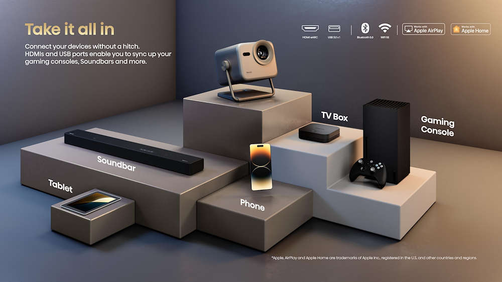 HISENSE M2PRO - Proiettore Laser DLP 4K UHD