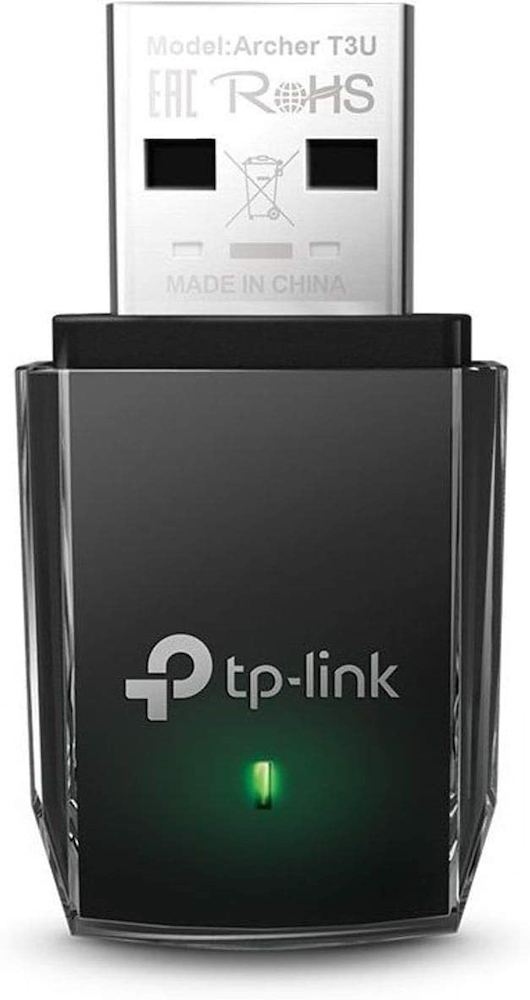 TP-LINK ARCHERT3U - ARCHERT3U 0524847 ADATTATORE USB WI-FI DUAL AC1300 NERO