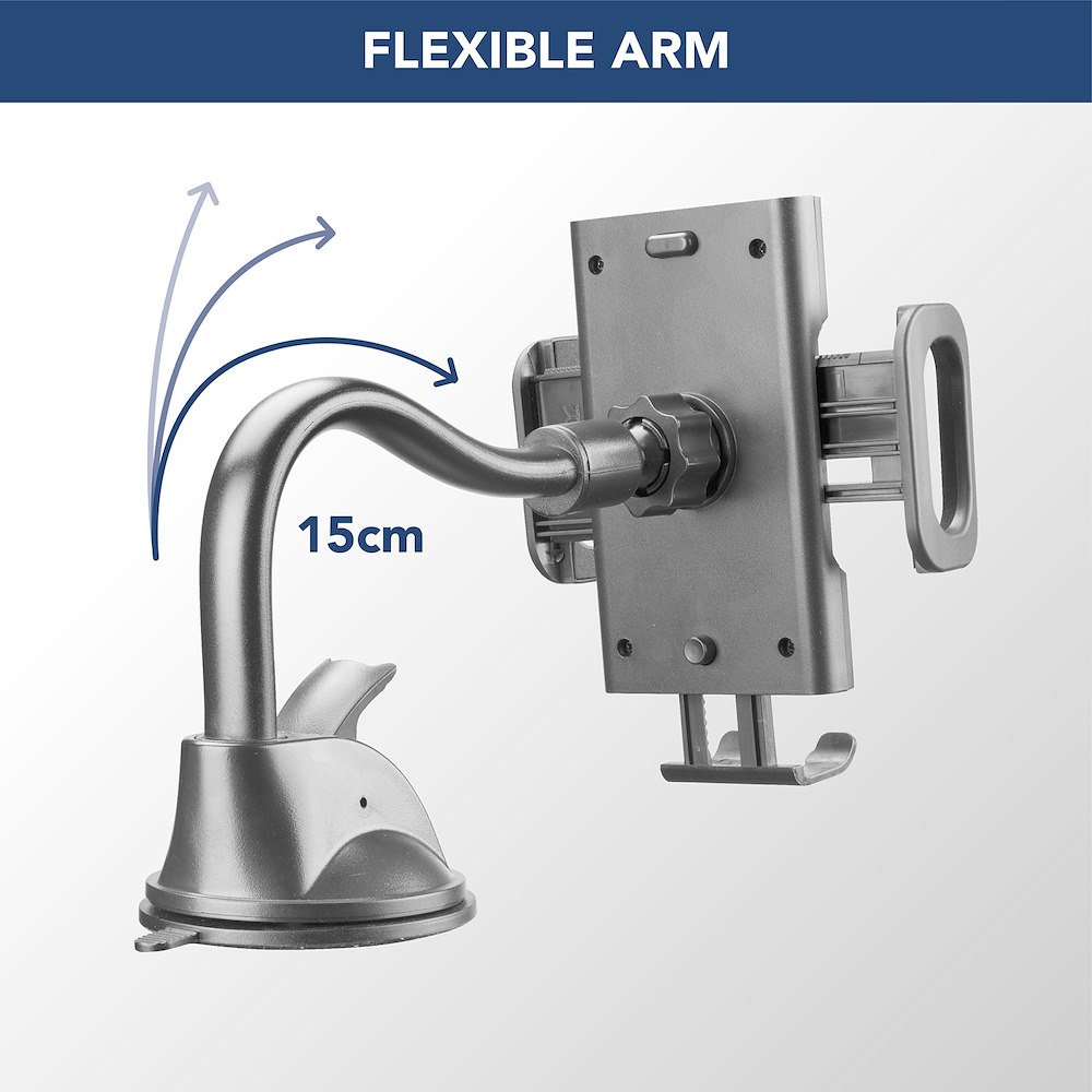 CELLULAR LINE BIGCRABDUALFIX - Supporto Auto Universale