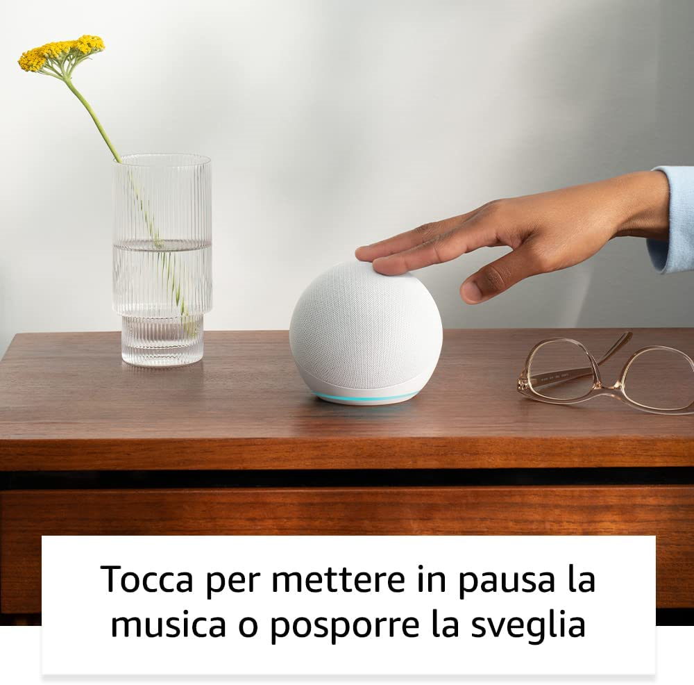 ECHO ECHODOT5GENWHITE - Echo Dot 5ª generazione Bianca ECHO ECHODOT5GENWHITE - Echo Dot 5ª generazione Bianca