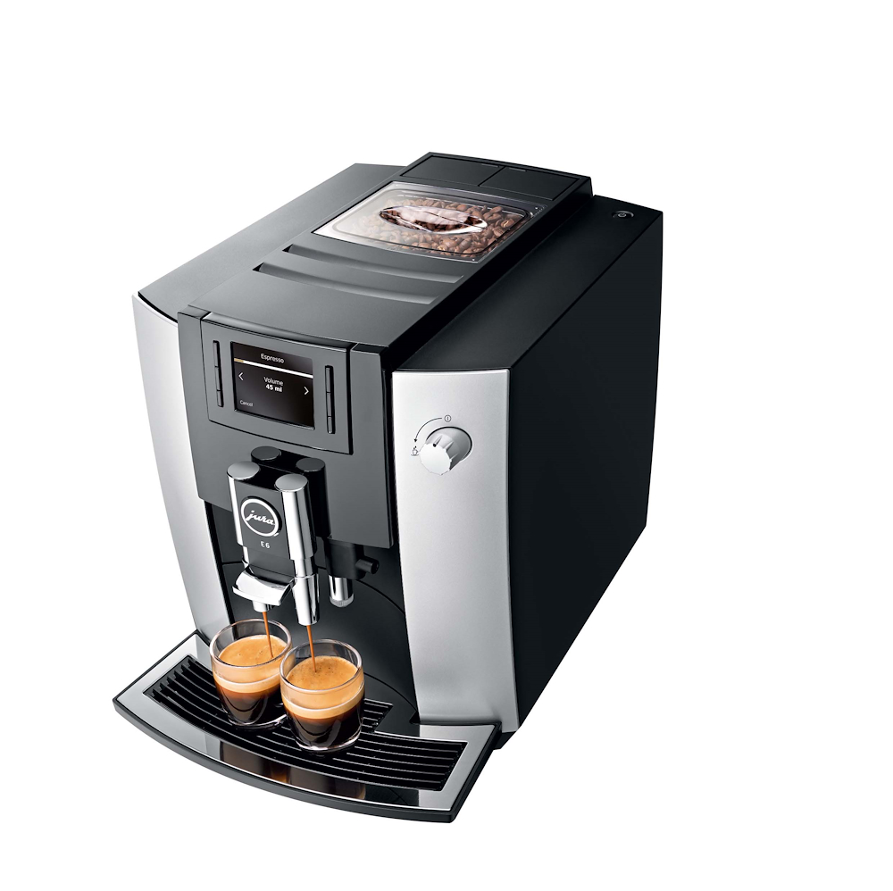 JURA E6PLATINO - E6 Kaffeevollautomat Platin