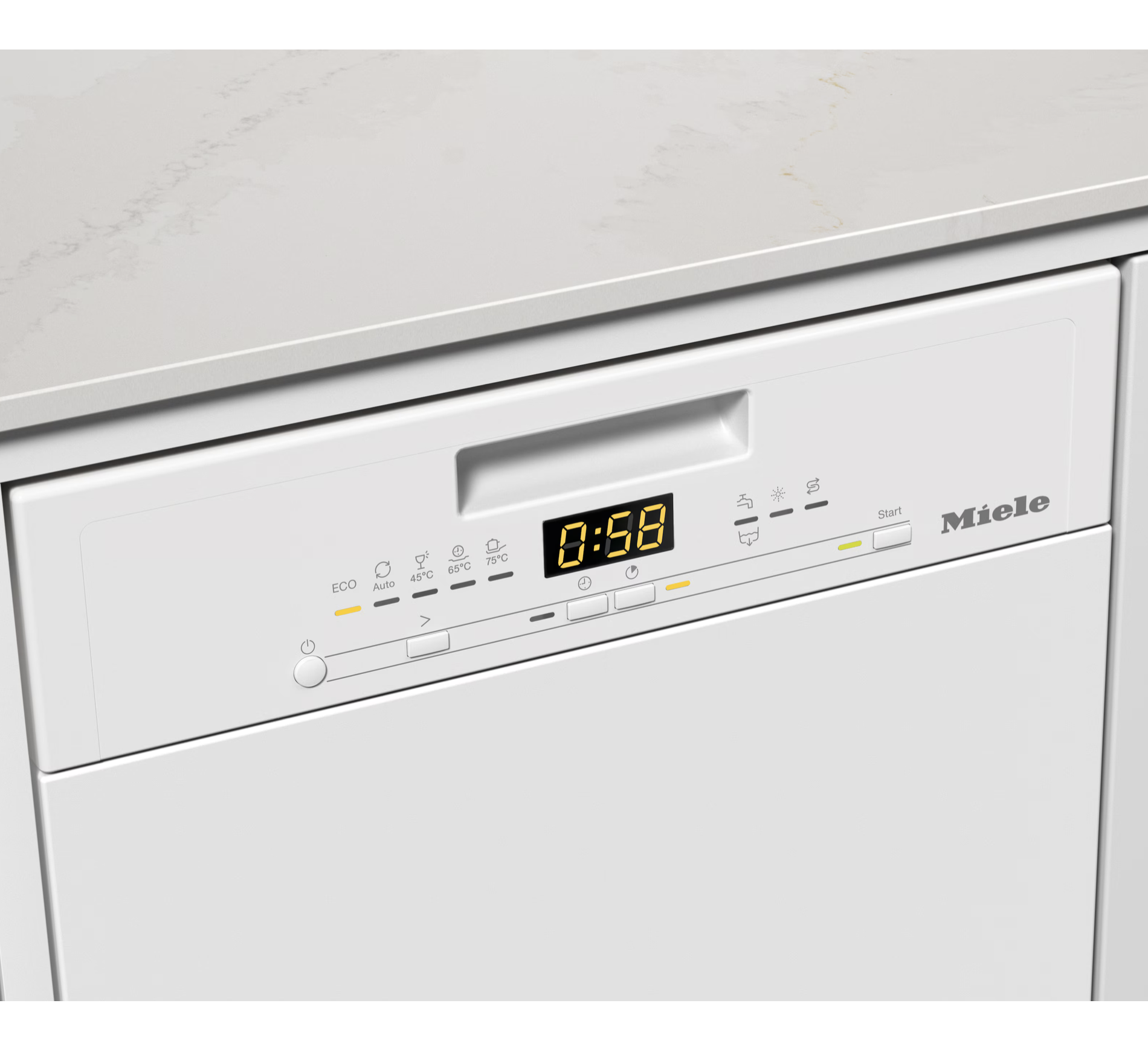 Miele G5540SCISLBW - Lavastoviglie semi-integrata 45 cm