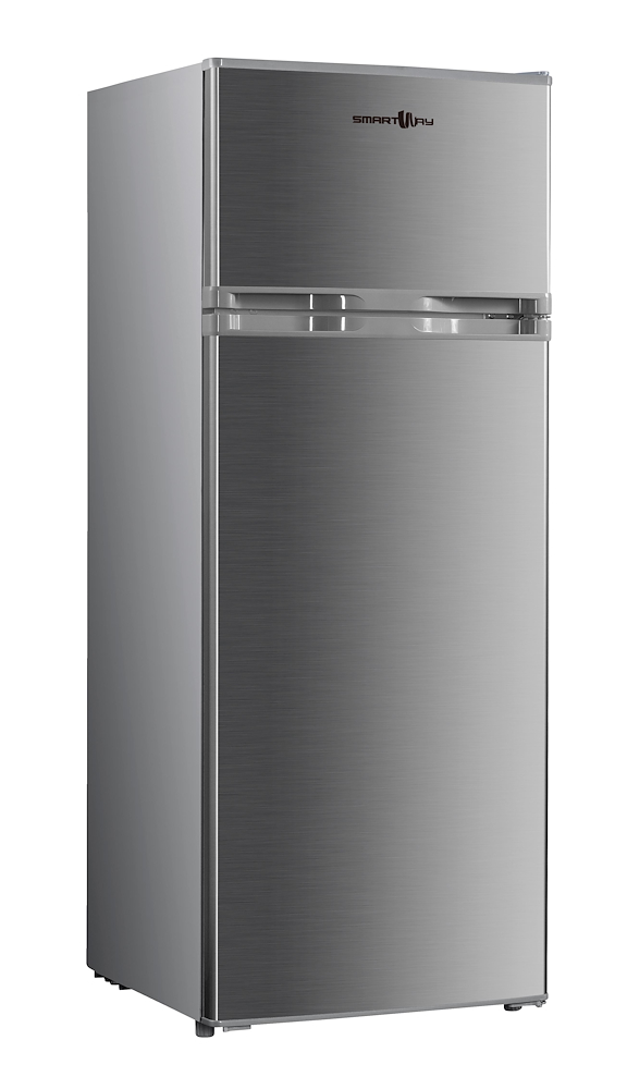 SMARTWAY WHDP28NSM1XE2 - Doppelter Kühlschrank Edelstahl