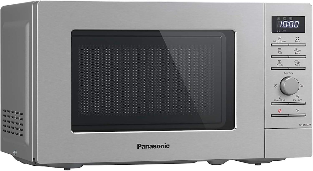 PANASONIC NNJ19KSMEPG - Microonde con grill 19 litri argento