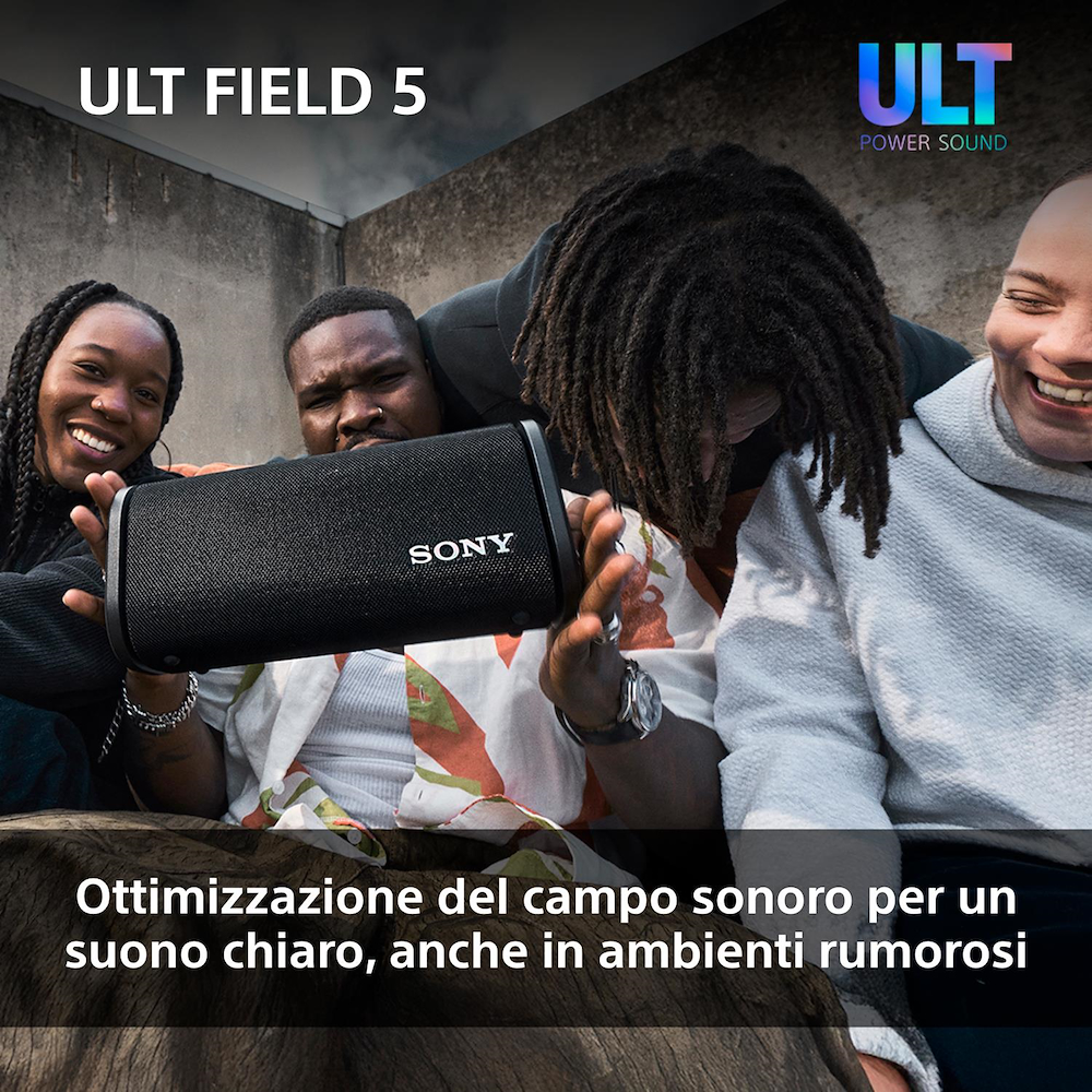 SONY SRSULT50B - Tragbarer Wireless Lautsprecher Schwarz