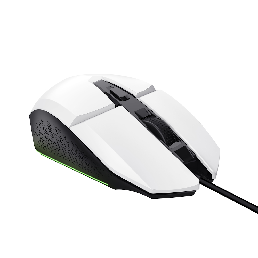TRUST 25066 - Mouse Gaming Illumintato Felox Bianco