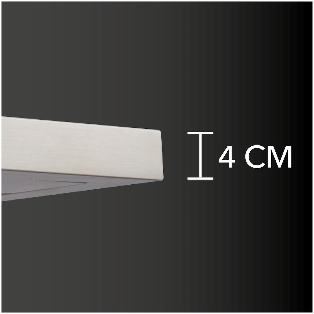 GLEM GAS GHB684IX - Cappa decorativa a parete 60 cm A