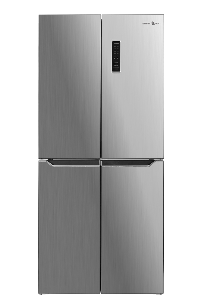 SMARTWAY WH4D48NV3XE0 - Kühlschrank 4 Türen 362L Inox