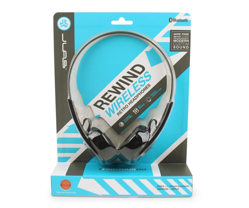 JLAB 245221 - Retro Wireless Kopfhörer Schwarz