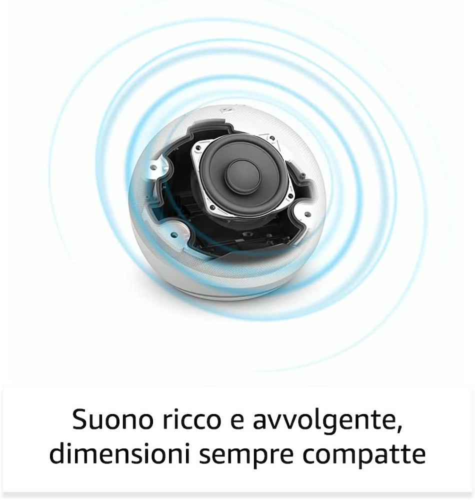 ECHO ECHODOT5GENWHITE - Echo Dot 5ª generazione Bianca ECHO ECHODOT5GENWHITE - Echo Dot 5ª generazione Bianca