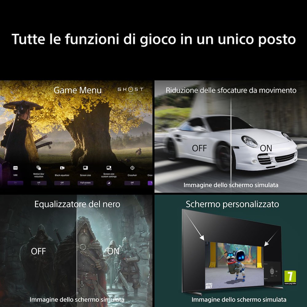 SONY K55XR75M2BCEI - TV LED 55 pollici 4K