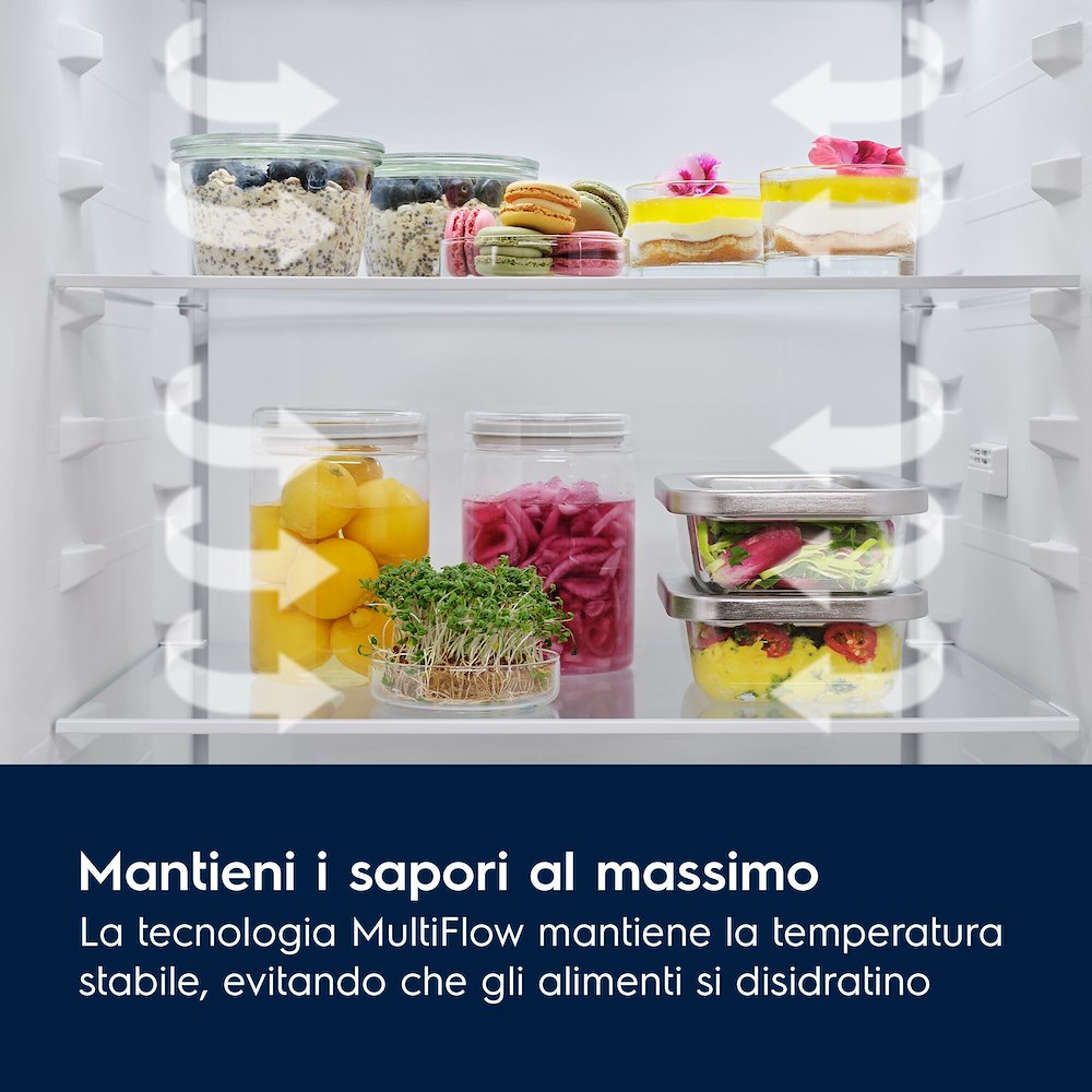 Electrolux LNN3CE18S - Frigo-congelatore da incasso 253L