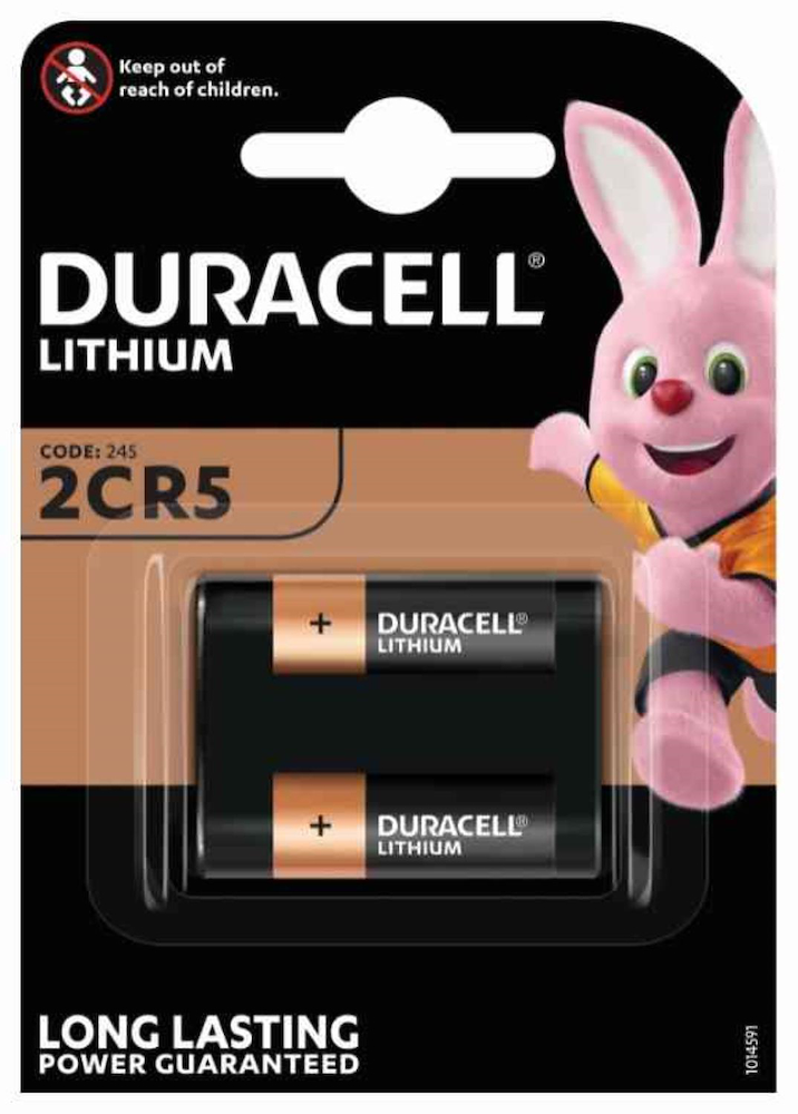 DURACELL DU44 - DU44 DL245 BATTERIA FOTO 2CR5 6V DL245 BL.1PZ