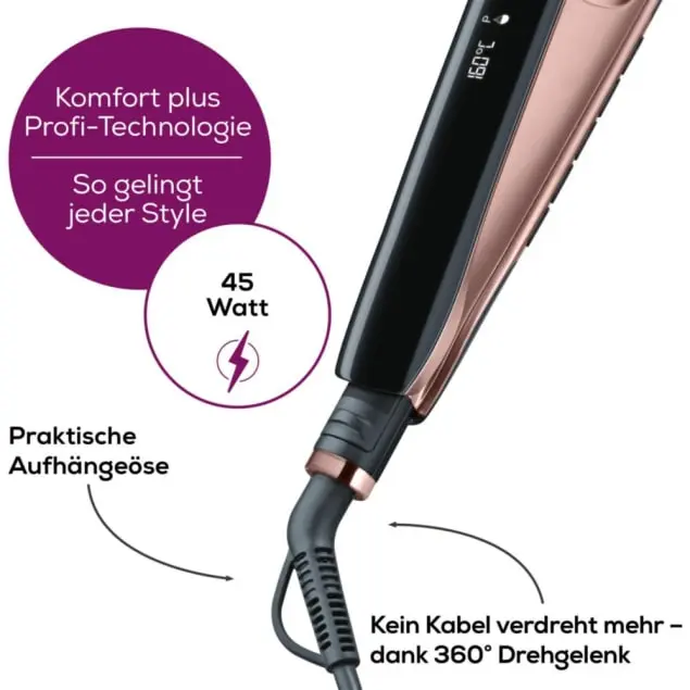 BEURER HS80 - HS80 Haarglätter mit Titanium-Beschichtung