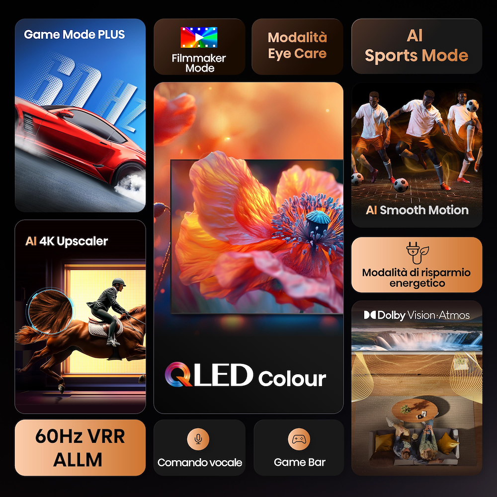 HISENSE 55E79Q - Smart TV QLED 55" 4K