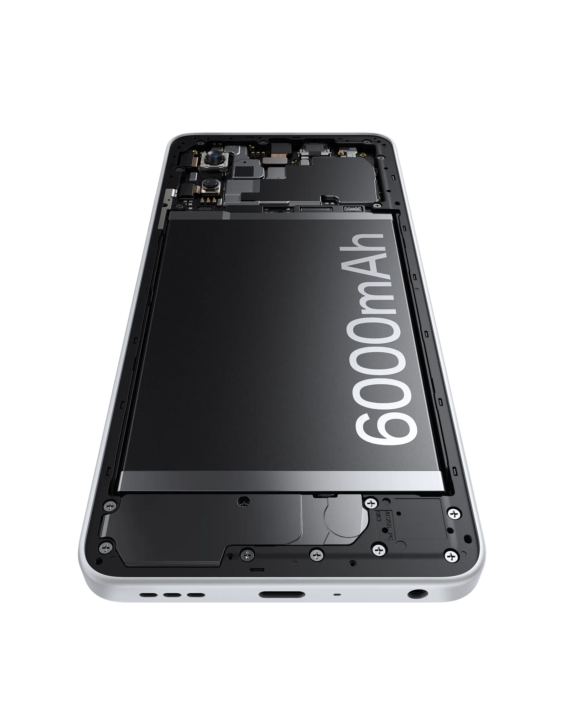 OPPO A5XLASERWHITE - Smartphone mit 5G und 6000mAh Akku